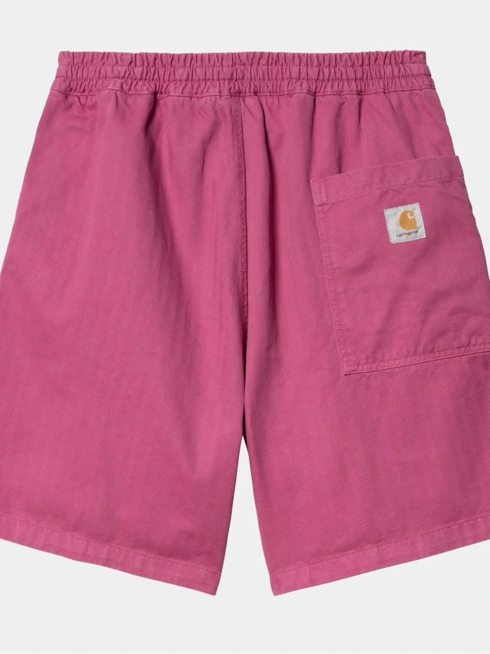 Carhartt Pink Rainer Herringbone Drawstring Shorts Size Medium